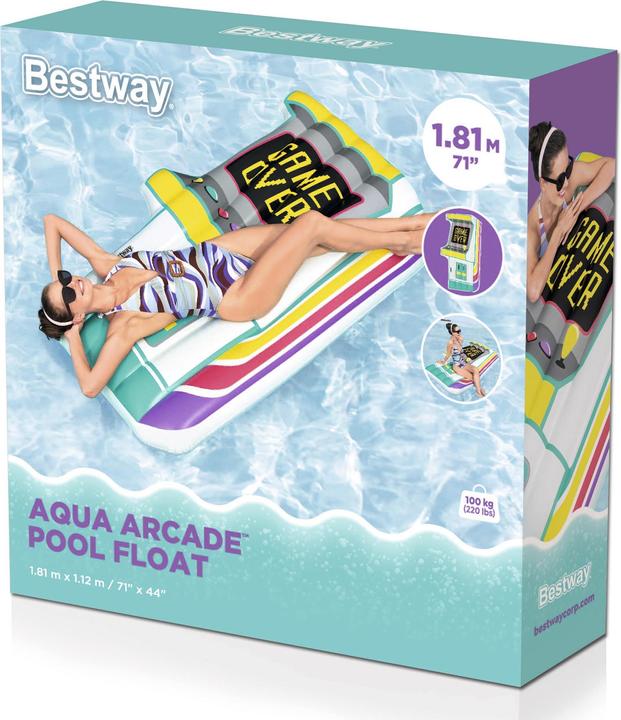 Actual product image Bestway Aqua Arcade air mattress