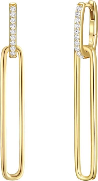 Immagine prodotto Glanzstücke München Donna Argento Sterling Cubic Zirconia Oro Giallo - 29890 (Argento)
