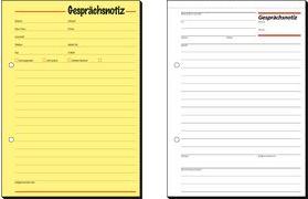Produktbild Sigel Gesprächsnotizen (50 x)