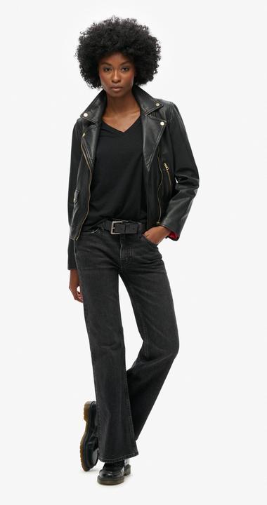 Actual product image Superdry Studios Slub Emb Vee Tee (14)