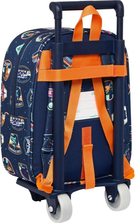 Actual product image Mattel School rucksack with wheels Buzz Lightyear Navy blue (22 x 27 x 10 cm)
