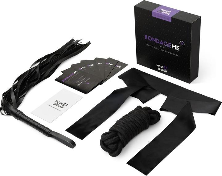 Actual product image tease & please Bondage Me | Time To Play, Time To Bondage (Other, English, German)
