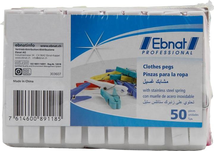 Actual product image Ebnat Plastic clothes pegs