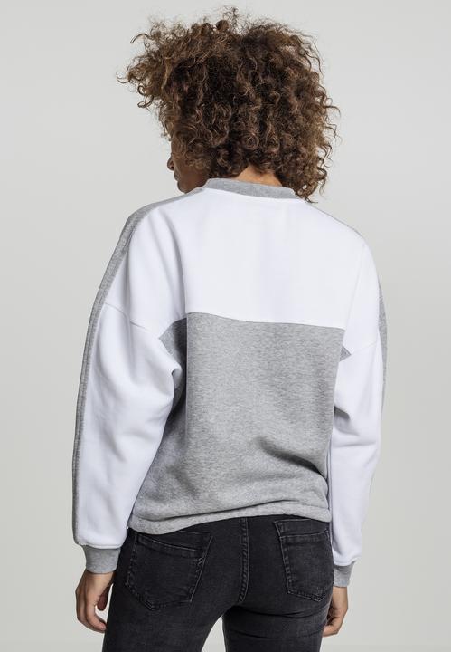 Produktbild Urban Classics Ladies Oversize 2-Tone Stripe Crew (XS)