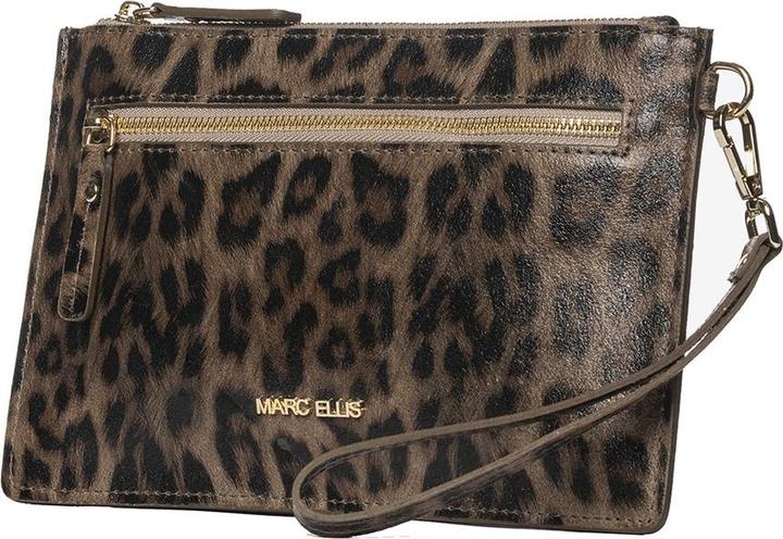 Marc Ellis Damenhandtasche Made In Italy - Modell Ondina Nova - 100% Leder - 26.0 X 16.5 X 1.5 Cm