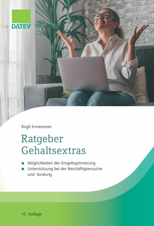 Produktbild Ratgeber Gehaltsextras (Deutsch, Birgit Ennemoser, 2024)