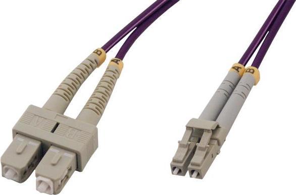Produktbild MCL Jarretire Optique Om4 Duplex (S/UTP, CAT6, 1 m)