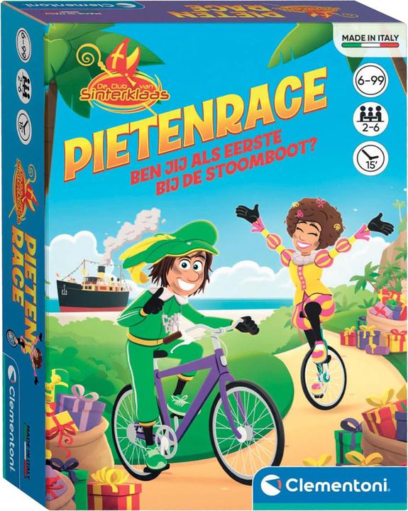 Actual product image Clementoni Club of Sinterklaas Pietenrace board game