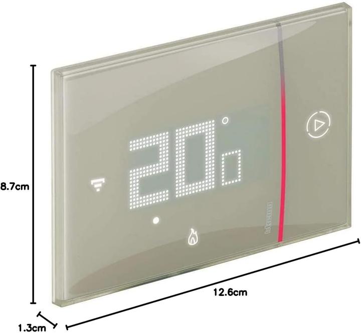 Image du produit Legrand WiFi-Thermostat Smarther2 mit Fernbedienung