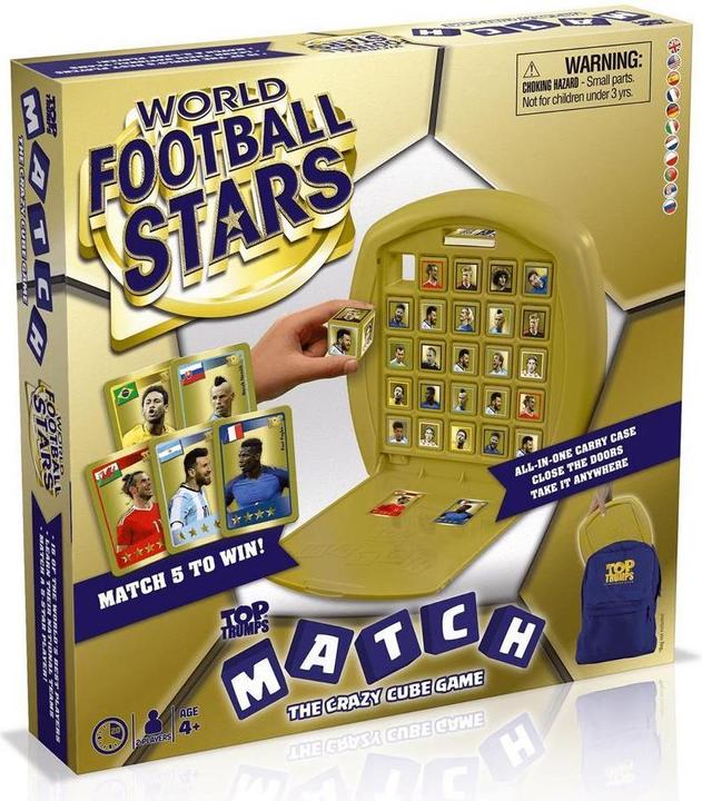 Actual product image Winning Moves Top Trumps Match World Football Stars (German)