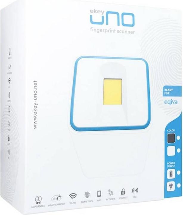 Image du produit Ekey 200021 Système d'accès par empreintes digitales en saillie 12V IP54 compatible Bluetooth (Empreinte digitale, Smartphone)