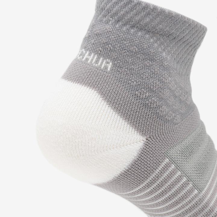 Actual product image Quechua Wandersocken halbhoch 2 Paar - Hike 900 grau (47, 50)