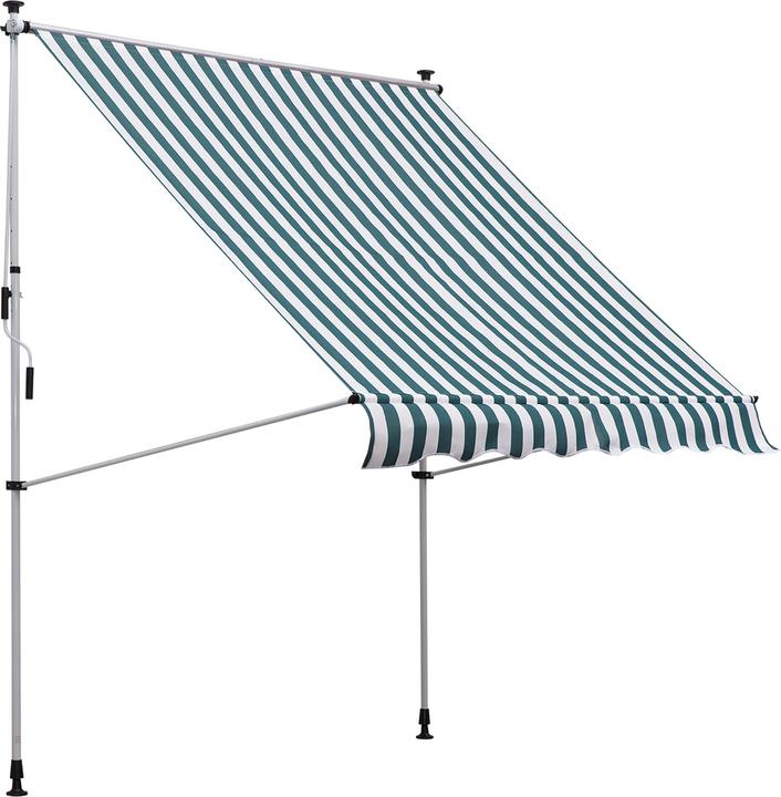 Outsunny Tenda a morsetto con manovella (2 m)