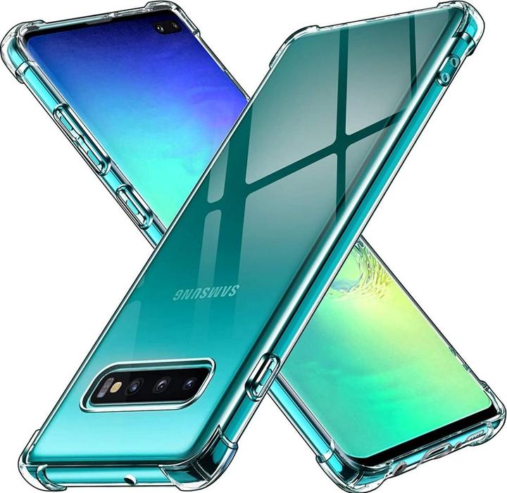 Screenguard Samsung Galaxy S10+ Hülle Crystal Soft Airbag Bumper (Samsung Galaxy S10+)