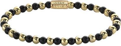 Rebel Rose - Bead Bracelet Mix Black Madonna RR-40061-G - Dimension: 16.5 cm - S (16.50 cm)