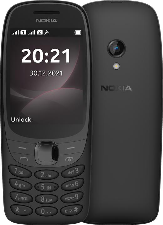 Image du produit Nokia 6310 (0.01 Go, Noir, 2.80", Double SIM, 0.30 Mpx, 2G)