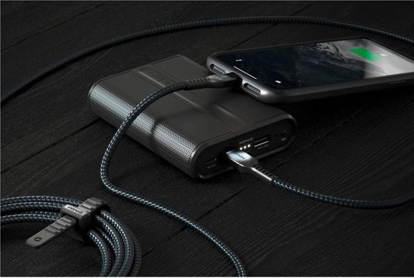 Actual product image Nomad Rugged USB-C to Lightning Cable 1.5 m (1.50 m, USB 3.2 Gen 1, 18 W)