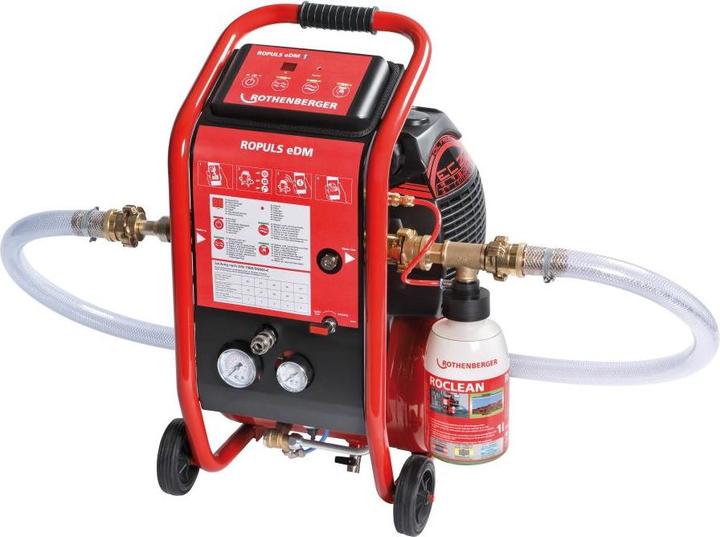 Productafbeelding Rothenberger ROPULS eDM spoelcompressor max. werkdruk 8 bar Netspanning 230 / 50 V / Hz (Elektrische stroom)