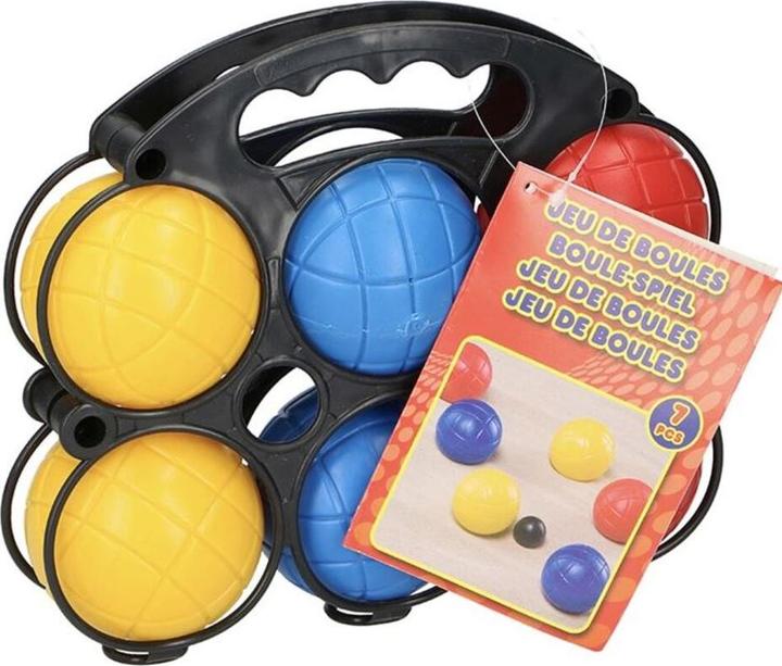 Actual product image Eddy Toys Boule Game 7pcs. (6 x, 70 mm)