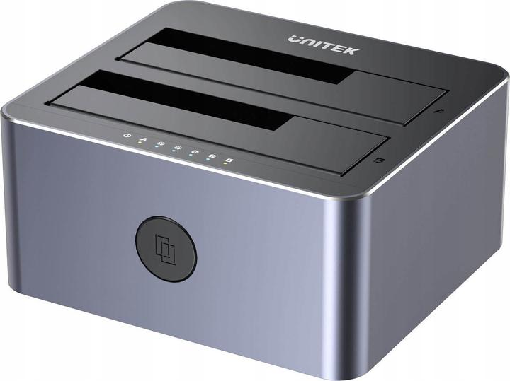 Image du produit Unitek Y-3026GY01-UE Station de clonage de disques 2 x SATA 2 5 /3 5 USB 5Gbps (USB-B, 2 Ports)