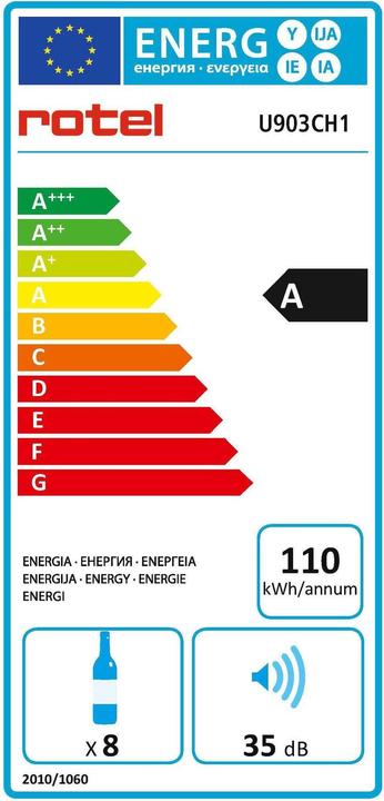 Energy Label Rotel Wine Cooler