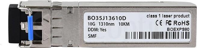 Actual product image BlueOptics Compatible DZS Zhone MXK-10GE-SFP+-20KM-1310 BO35J13610D SFP+ Transceiver, LC-Duplex, 10GBASE-LR