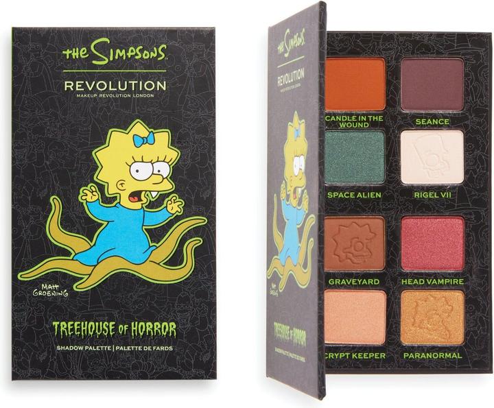 Actual product image Makeup Revolution The Simpsons Treehouse Of Horror Mini Macambre
