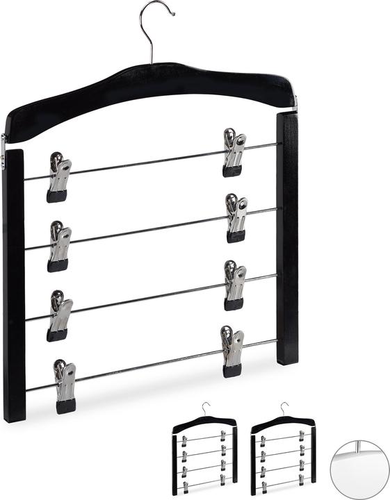 Actual product image Relaxdays Multi Skirt Hanger Set of 3 (3 x)