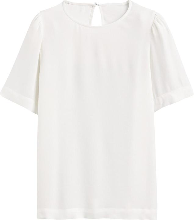 Produktbild La Redoute Collections Bluse mit rundem Ausschnitt (34)