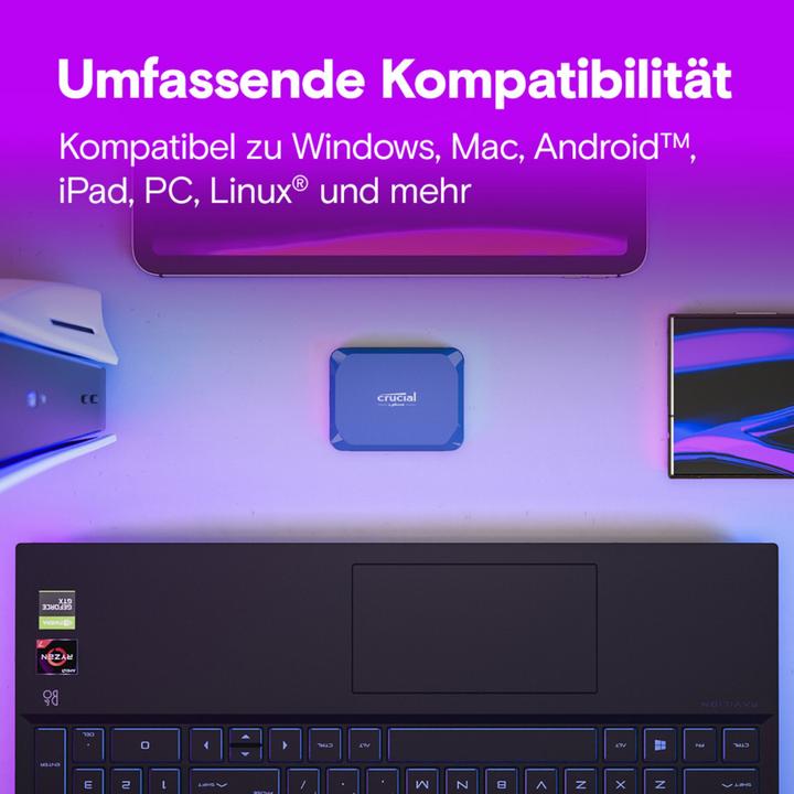 Immagine prodotto Crucial X10 Portable SSD (1000 GB)