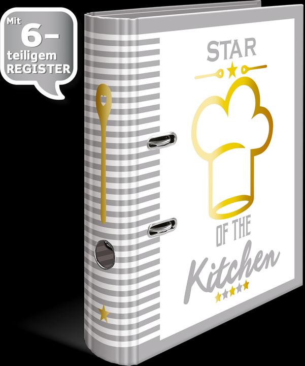 Actual product image HERMA Recipe folder A4 (A4, 70 mm, 1 Piece)