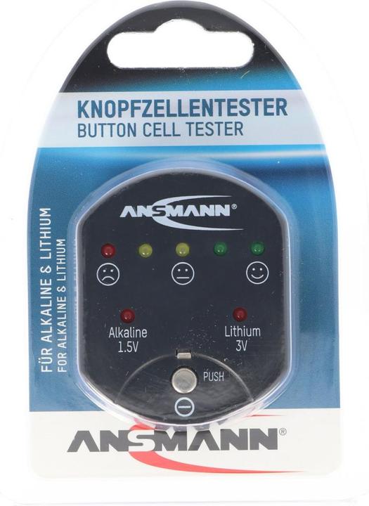 Image du produit Ansmann Batterietester für Alkaline und Lithium Knopfzellen, der Knopfzellentester