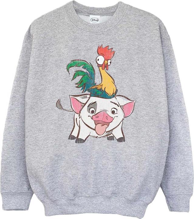 Disney Moana Hei Hei And Pua Sweatshirt (L)