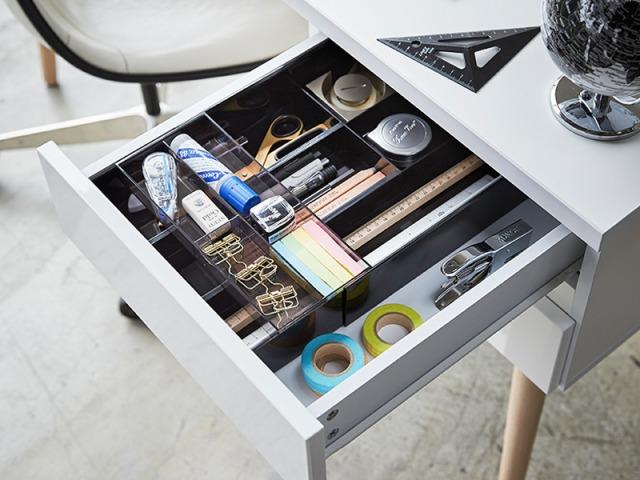 Actual product image Yamazaki Organizer Tower