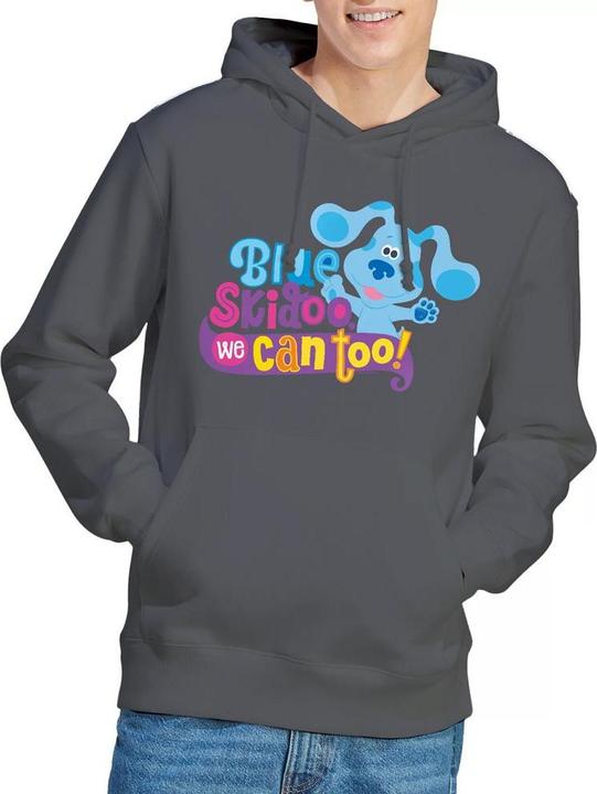 Immagine prodotto Blue's Clues & You! We Can Too! Felpa con Cappuccio Uomo (M)