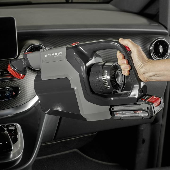Produktbild Severin HV 7185 Akku-Handstaubsauger 18 V inkl. Akku, mit Staubbeutel
