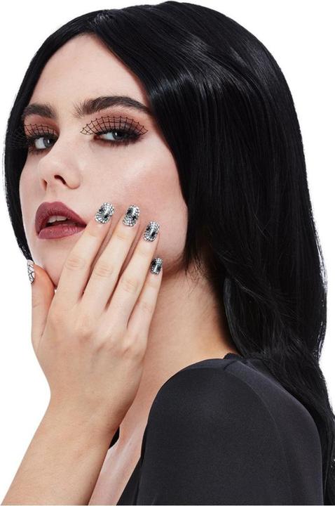 Image du produit Smiffys Cils et ongles en toile d'araignée (Cils artificiels)