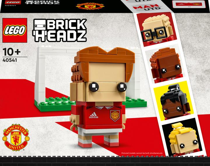 Actual product image LEGO 40541 BrickHeadz Manchester United - Go Brick Me (40541, LEGO Brickheadz)