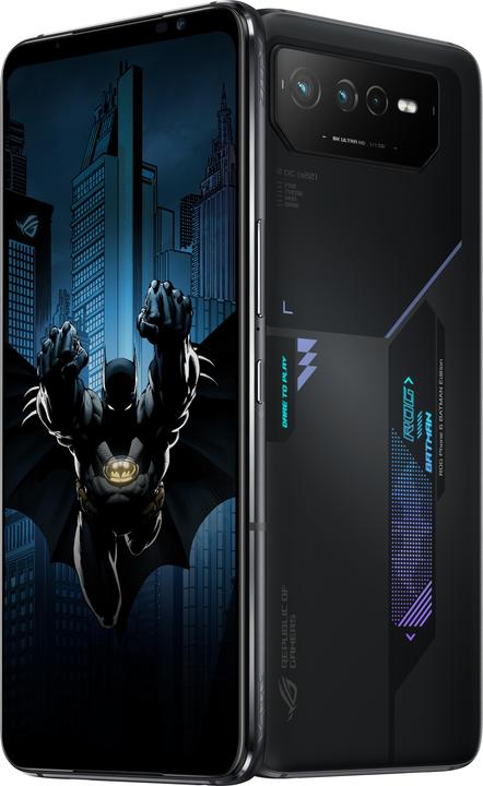 Actual product image ASUS ROG Phone 6 Batman Edition (256 GB, Black, 6.78", Dual SIM, 50 Mpx, 5G)