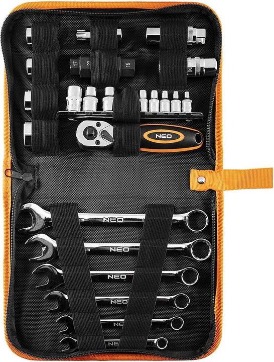 Produktbild Neo Motorrad-Werkzeugset – 25-teilig – Softcase