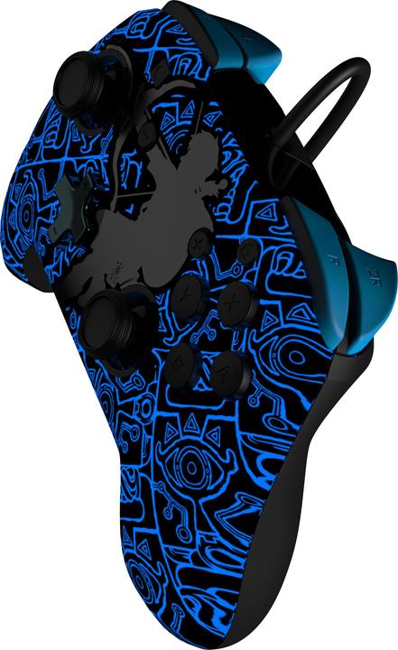 Actual product image PDP REMATCH GLOW Controller & Travel Case GLOW Bundle: Sheikah Shoot, For Nintendo Switch, Nintendo Swit (Switch OLED, Switch)