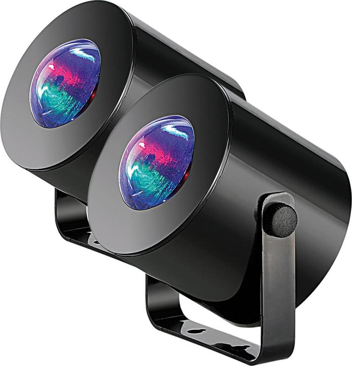 Produktbild Lunartec 2er-Set mobile Mini-LED-Discolichter