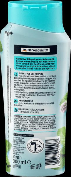 Produktbild dm Balea Anti Schuppen (300 ml, Flüssiges Shampoo)