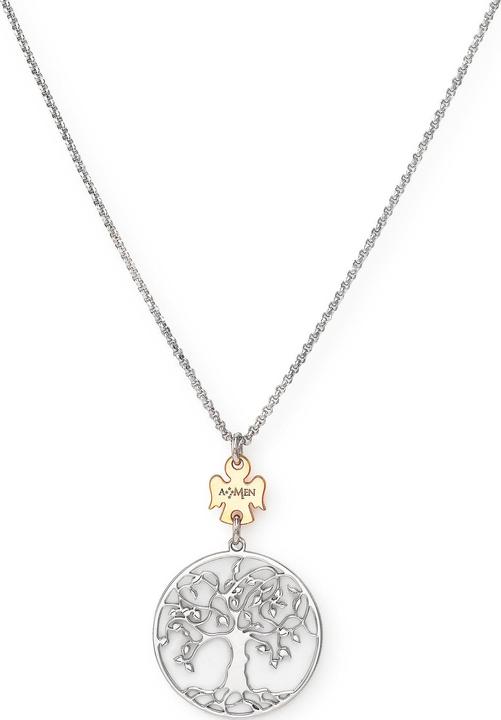 Amen Life Tree Angel Halskette (925er Silber, 40 cm)