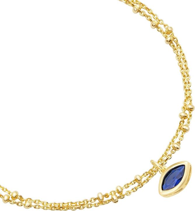 Immagine prodotto Glanzstücke München Bracciale da donna "occhio che vede" in argento 925 - 34662 (17 cm, Argento 100%)