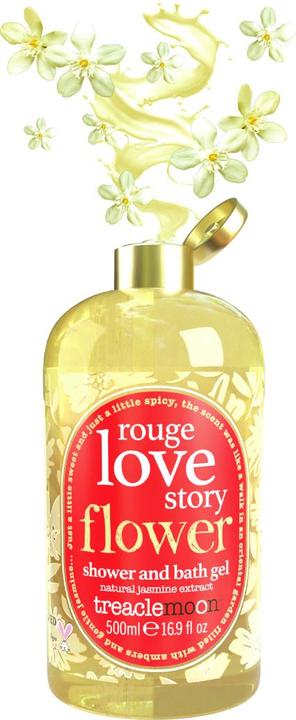 Produktbild Treaclemoon Rouge Love Story Dusch- & Badegel 500ml mit natürlichem Jasminduft (500 ml)