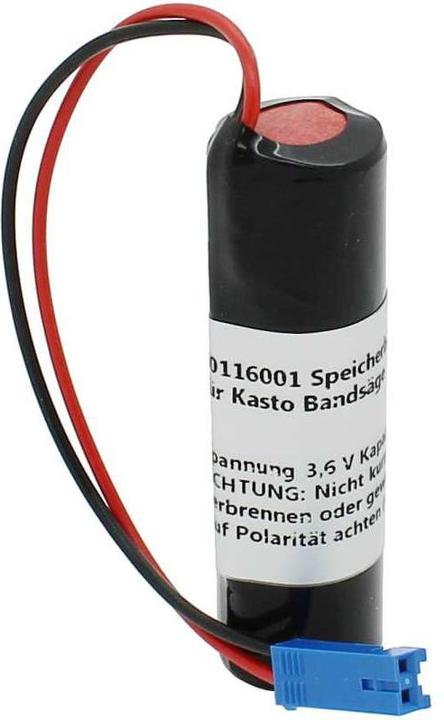 Image du produit XCell Speicherbatterie 3,6V 2600mAh passend für Pufferbatterie Kasto Bandsäge (2600 mAh)