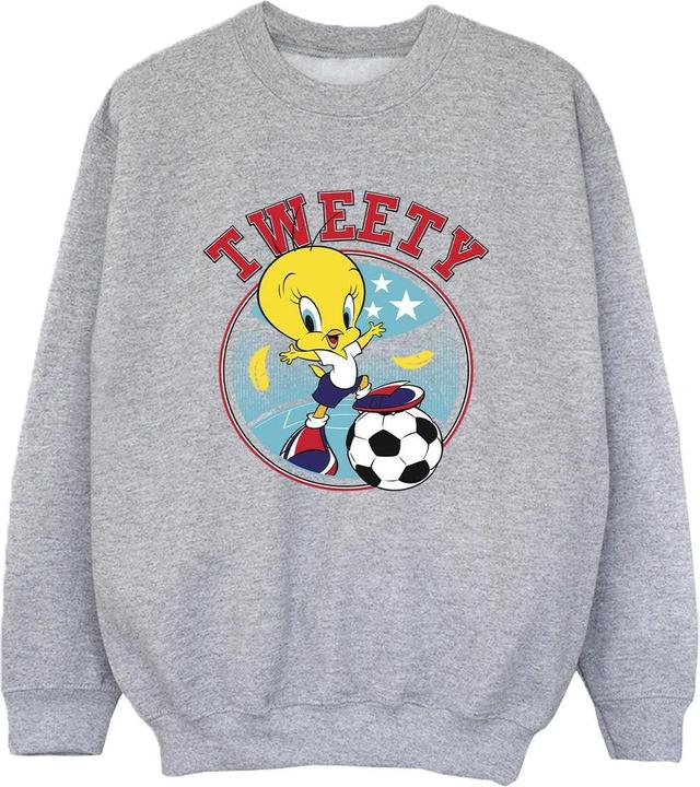 Looney Tunes Tweety Football Circle Sweatshirt Jungen