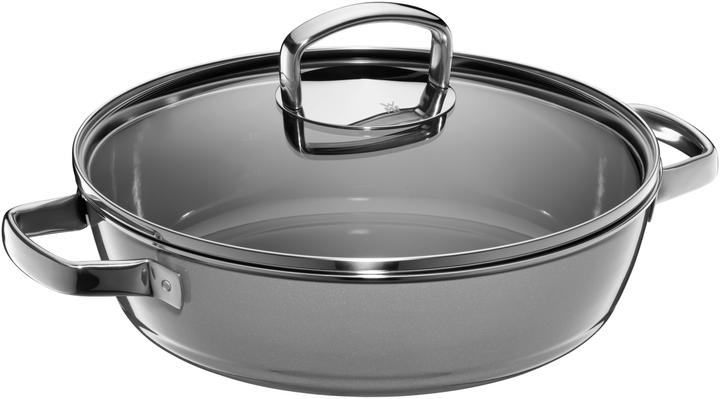 Actual product image WMF Fusiontec mineral braising pan with (24 cm, Casserole + Stewpot, Merger technology)