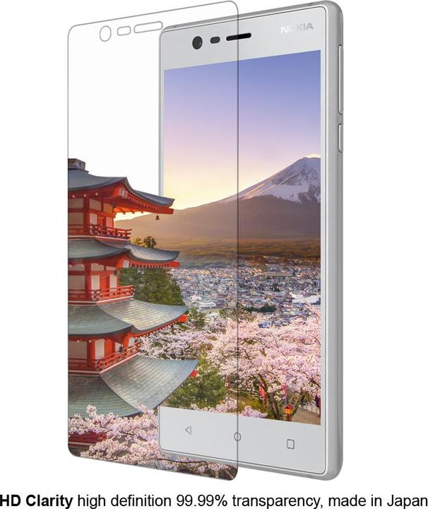 Actual product image Eiger Mountain Glass Clear Edge (1 Piece, Nokia 3)